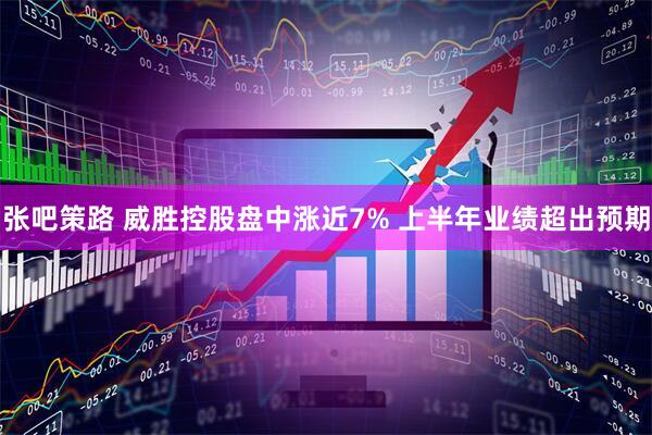 张吧策路 威胜控股盘中涨近7% 上半年业绩超出预期